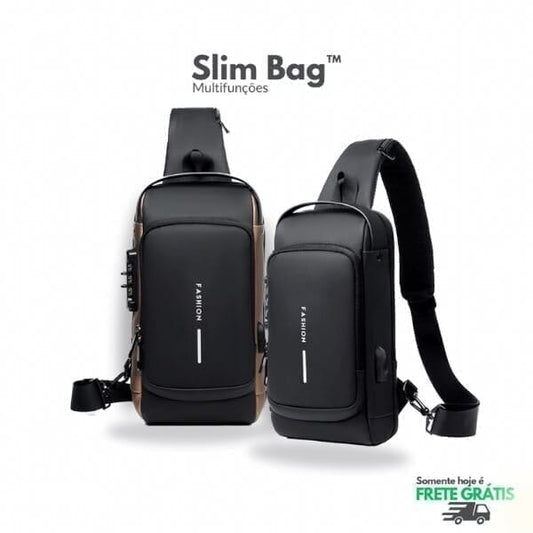 BD1 Newest Men's Anti-theft Chest Bag Shoulder Strap USB Rechargeable Crossbody School Short Distance Gym Men's Sports