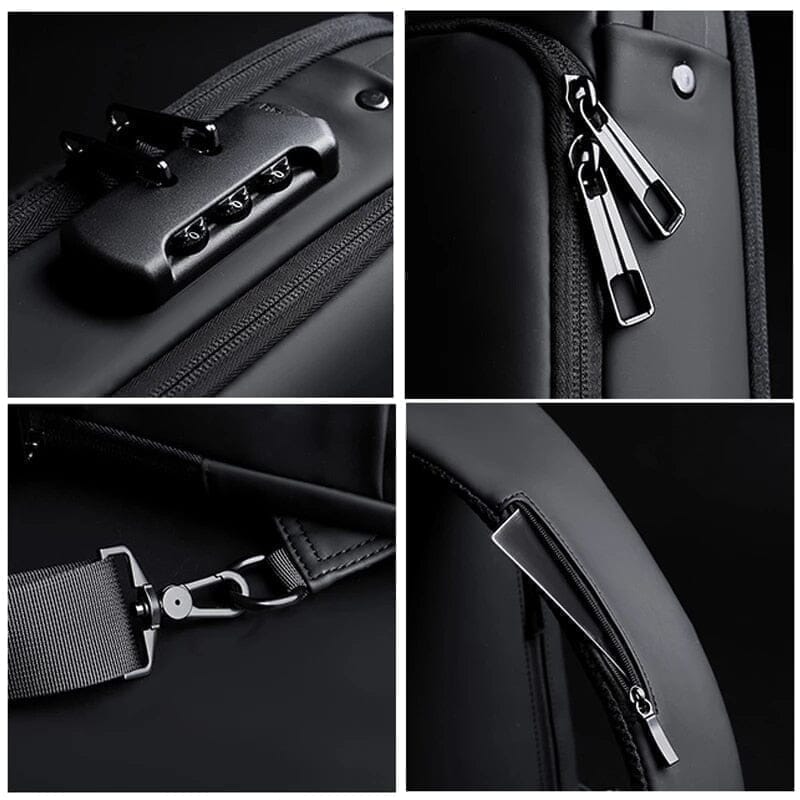 BD1 Newest Men's Anti-theft Chest Bag Shoulder Strap USB Rechargeable Crossbody School Short Distance Gym Men's Sports