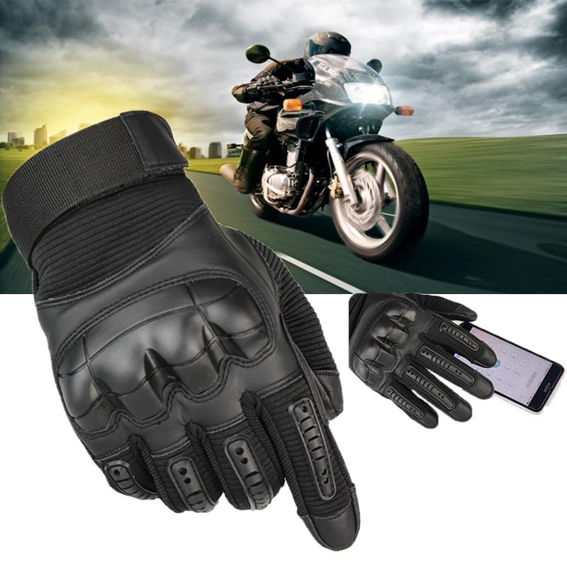 KEMiMOTO CE Motorcycle Gloves Winter Black Guantes Moto Invierno Warm Touch Screen Waterproof Windproof Gloves Protective